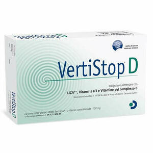  - Vertistop D 20 Compresse Da 1100mg