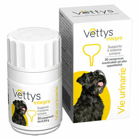 Vettys integra vie urinarie cane 30 compresse masticabili
