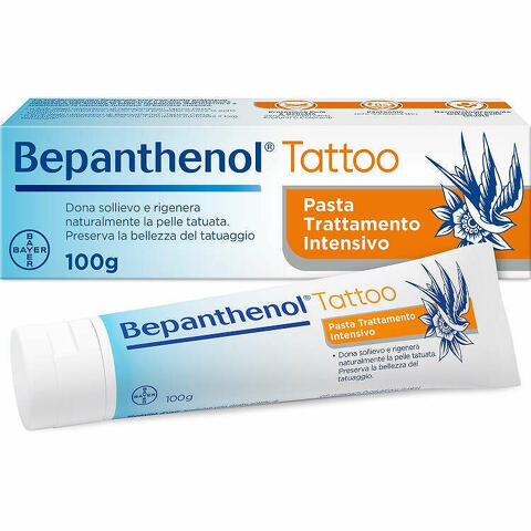 Bepanthenol Tattoo Pasta Trattamento Intensivo 100 G