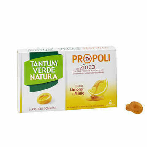 Tantum Verde Natura 15 Pastiglie Gommose Limone & Miele
