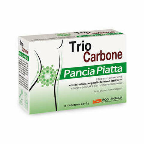Triocarbone Pancia Piatta 10 + 10 Bustineine