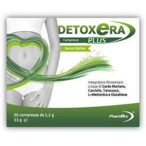 Detoxera Plus InteGranulatoore Alimentare Per Stipsi E Transito Intestinale 30 Compresse