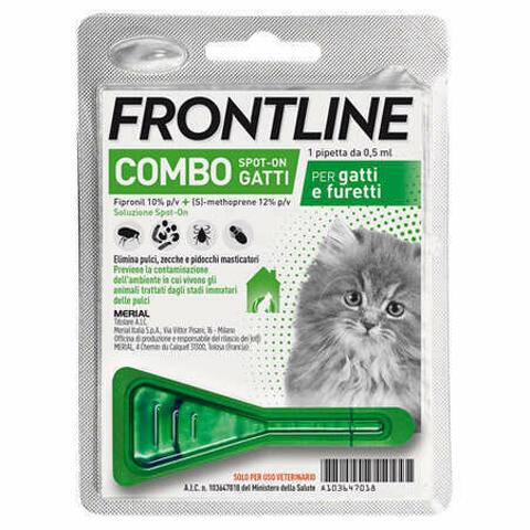 Frontline Combo*1pip Gatti/fur