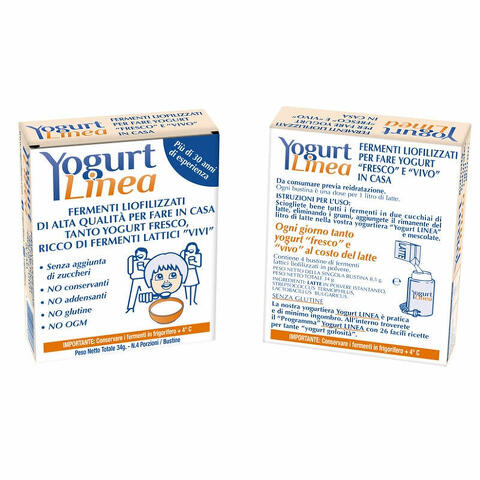 Yogurt Linea Fermenti Liofilizzati 4 Bustineine Da 6,5 G