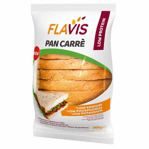 Flavis Pan Carre' Aproteico 300 G