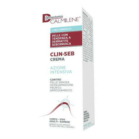 Dermovitamina Calmilene Clin-seb Crema Azione Intensiva Per Pelle Con Tendenza A Dermatite Seborroica 50ml