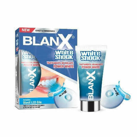 Blanx White Shock Trattamento Power White Gel 30ml Con Bite