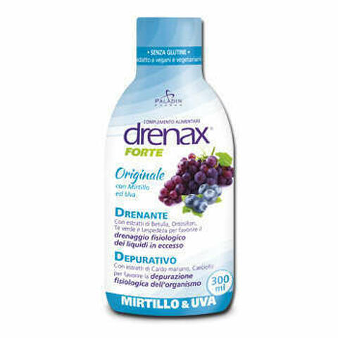 Drenax Forte Originale Con Mirtillo E Uva 300ml