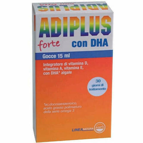 Adiplus Forte Con Dha Gocce Flaconcino 15ml