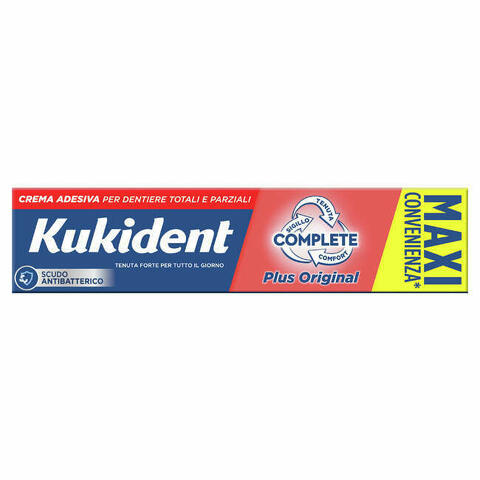 Kukident Plus Original Crema Adesiva Dentiere 65 G