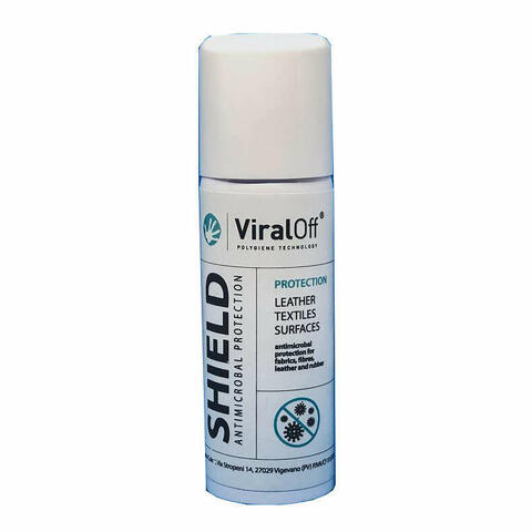 Viral Off Protezione Spray Superfici Tessuti Pelle Gomma 100ml