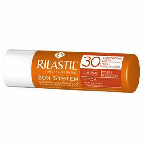 Rilastil Sun System Photo Protection Terapy Stick Transparente SPF 30 4ml