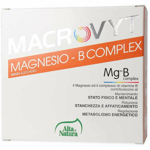 Macrovyt Magnesio B Complex 18 Bustineine