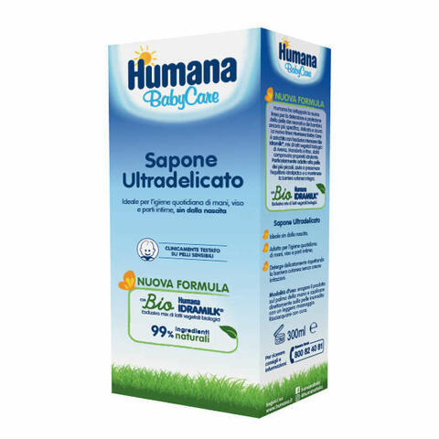 Humana Baby Care Sapone Liquido 300ml