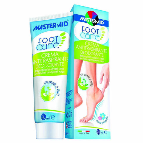 Master-aid Foot Care Crema Antitraspirante Deodorante 60ml