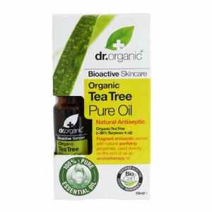 Optima Naturals - Dr Organic Tea Tree Essential Oil Olio Essenziale 10ml