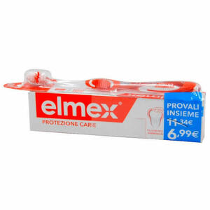  - Elmex Dentifricio Protezione Carie 100ml + Spazzolino Elmex Protezione Carie Interx