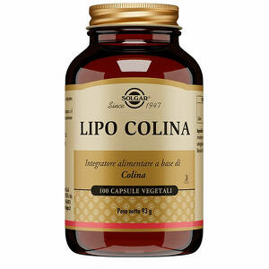 Solgar - Lipo colina 100 capsule vegetali