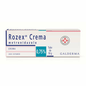 Rozex - 0,75% crema 1 tubo in al da 50 g