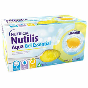 Nutricia - Nutilis aqua gel limone 4 pezzi da 125 g