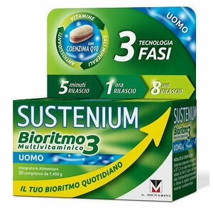 Sustenium - Sustenium Bioritmo3 Uomo Adulto 30 Compresse
