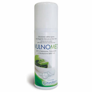  - Soluzione Salina Spray Con Argento Cloruro E Aloe Vera Per Trattamento Cute E Mucose 125ml