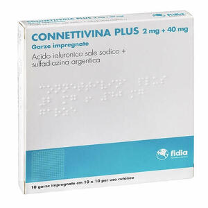 Fidia Farmaceutici - 2 Mg + 40 Mg Garze Impregnate10 Garze Impregnate Cm 10 X 10