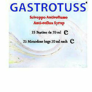  - Gastrotuss Sciroppo Antireflusso 25 Bustineine Monodose 20ml