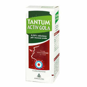Angelini Tantum Verde - 250 Mg/100 Ml Spray Per Mucosa Orale Soluzione 15 Ml