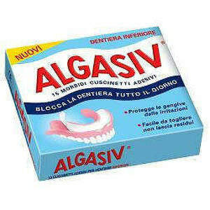  - Algasiv Adesivo Per Protesi Dentaria Inferiore 15 Pezzi