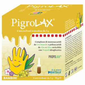  - Microclisma Pigrolax Bambini 6 X 5 G