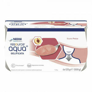  - Resource Aqua Acqua Gelificata+peach Cup 6 4x125 G