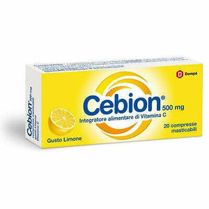 Cebion - Cebion Masticabile Limone Vitamina C 500mg 20 Compresse