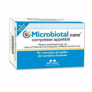  - Microbiotal Cane Blister 30 Compresse Appetibili