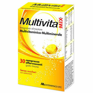  - Multivitamix Senza Zucchero 30 Compresse Effervescenti