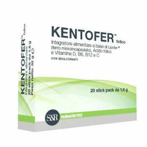 S&r Farmaceutici - Kentofer Folico 20 Stickpack