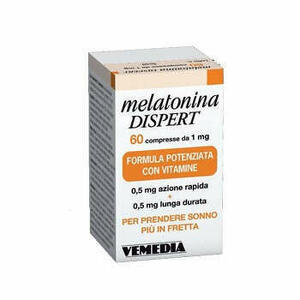 Vemedia Pharma - Melatonina Dispert 1mg Di Melatonina 60 Compresse