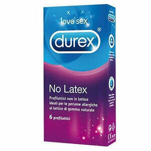Durex - Profilattico Durex No Latex 6 Pezzi