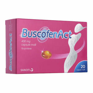 Buscofen - 400 Mg Capsule Molli, 20 Capsule In Blister Pvc/pe/pvdc-al