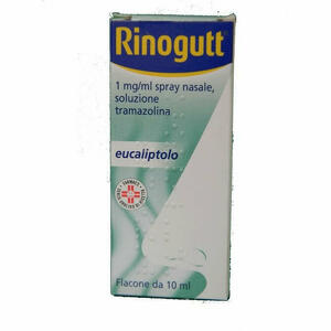 Sanofi Rinogutt - 1 Mg/ml Spray Nasale, Soluzione Con Eucaliptolo Flacone Da 10 Ml