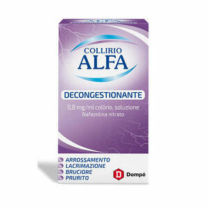 Dompe Collirio Alfa - 0,8 Mg/ml Collirio, Soluzione Flacone 10 Ml