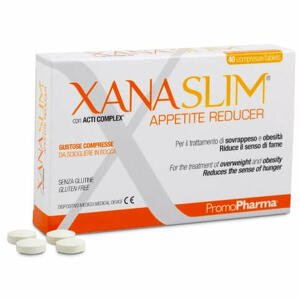 Promopharma - Xanaslim Appetite Reducer 40 Compresse Masticabili