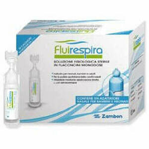 Fluirespira - Fluirespira Soluzione Fisiologica Sterile 30 Flaconcini Monodose Da 5ml