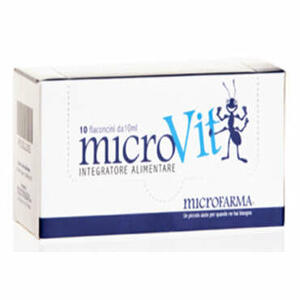  - Microvit 10 Flaconcini Da 10ml