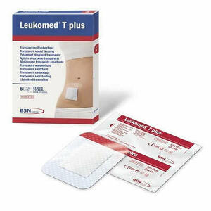  - Leukomed T Plus Medicazione Post-operatoria Trasparente Impermeabile 7,2 X 5 Cm