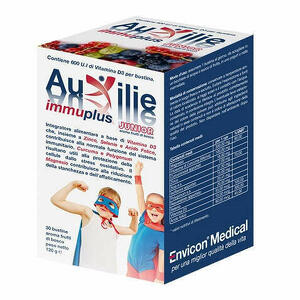Envicon Medical - Auxilie Immuplus Junior Solubile 30 Stick Pack