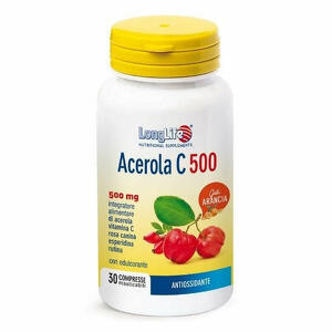  - Longlife Acerola C500 Arancia 30 Compresse