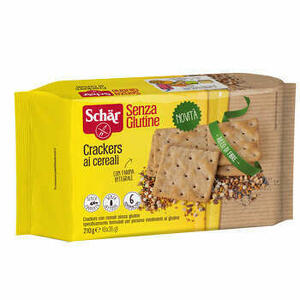  - Schar Crackers Cereali Senza Lattosio 6 Monoporzioni Da 35 G