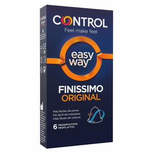  - Profilattico Control Finissimo Original Easy Way 6 Pezzi