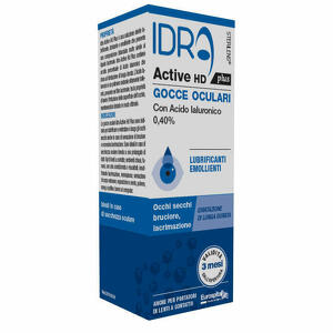  - Gocce Oculari Sterilens Idra Active Hd Plus 10ml Con Acido Ialuronico 0,40%